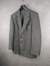 St Michael Jacket Mens Large L Grey Wool Vintage